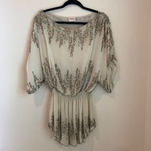 Parker embellished dress, medium